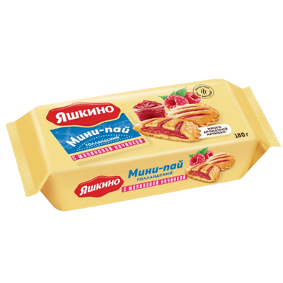 Мини-пай Голландский «Яшкино» с малиновой начинкой