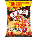 Чипсы картофельные «Премьер» со вкусом кимчи рамен 110 г