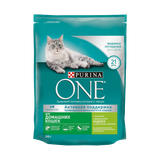 Корм для кошек «Purina One» с индейкой и цельными злаками