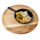 Горячая сковородочка с беконом