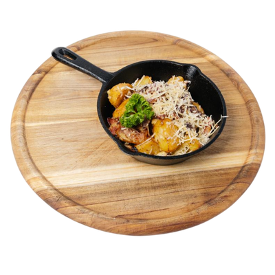 Горячая сковородочка с беконом