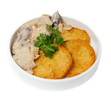 Драники с мочанкой