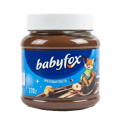 Паста ореховая «Babyfox»