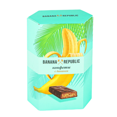 Конфеты «Banana republic» с бананом
