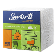 Салфетки бумажные «Smarti» 100шт - Мир Продуктов №3