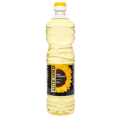 Масло подсолнечное «Elite gold» рафинированное
