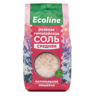 Соль розовая «Ecoline» гималайская средняя - Мир Продуктов №4