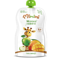 Пюре «Mimimi» яблоко-манго с 6 месяцев - Мир Продуктов №3