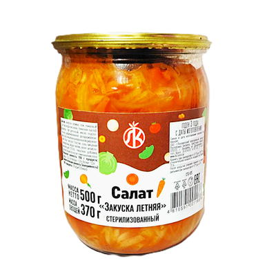 Салат «Закуска летняя»