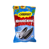 Семечки «Суперхит Молодежные» «Мартин» крупные полосатые с солью.