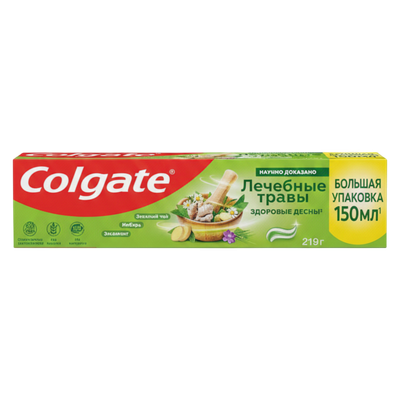 Зубная паста «Colgate» лечебные травы