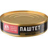 Паштет шпротный «За Родину» из кильки и салаки горячего копчения