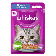 Корм для кошек «Whiskas» форель-лосось в желе - Мир Продуктов №3