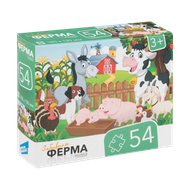 Пазлы «Забавная ферма» 54 - Мир Продуктов №3