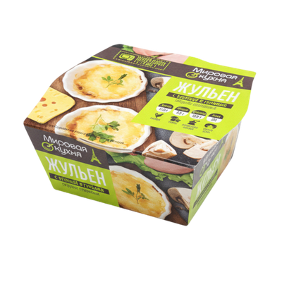 Продукт плавленый «Жульен» с курицей и грибами