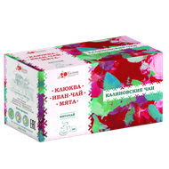 Напиток чайный «Калиновские чаи» иван-чай, мята, клюква 20 пакетиков - Мир Продуктов №3