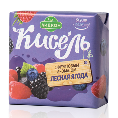 Кисель «Лидкон» вкус лесных ягод