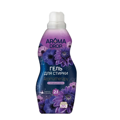 Гель для стирки «Aroma Drop» Лаванда & ваниль 2в1