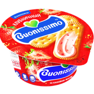Крем с творогом «Buonissimo» клубничный - Мир Продуктов №3