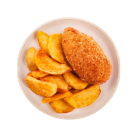 Картофель Аппетитный+Шницель - СмачнаПицца.бел