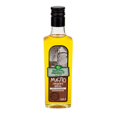 Масло грецкого ореха нерафинированное «Natural product»