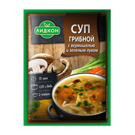 Суп «Грибной» с вермишелью и зеленым луком - Мир Продуктов №3