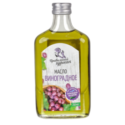 Масло виноградное Правильный гурман