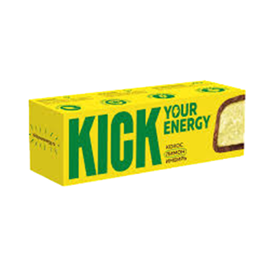 Кокосовый батончик«Kick» с лимоном и имбирем