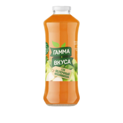 Сок яблочный прямого отжима  «Гамма вкуса»