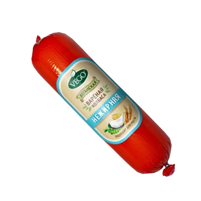 Продукт растительный  Колбаса вареная  «Нежирная»