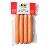 Продукт растительный Сосиски «Пражские» «Dr. GRÜN»