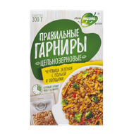 Чечевица зеленая «Правильные гарниры» с полбой и овощами  - Vegetus на Кальварийской