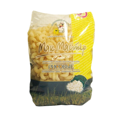 Макаронные изделия «Мак Мастер» безбелковые рифленая трубочка