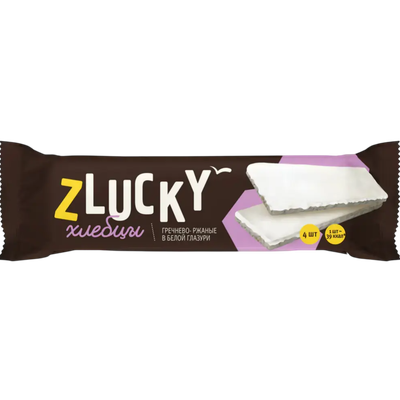 Хлебцы гречнево-ржаные «ZLUCKY» глазированные