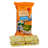 Хлебцы «Всегда можно» детям рисовые безглютеновые с кунжутом и морской солью 