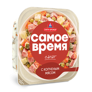 Салат «Самое время» с копченым мясом - Мир Продуктов №4