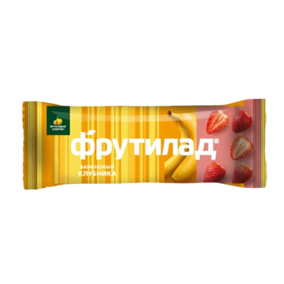 Фруктовый батончик «Фрутилад» банан и клубника