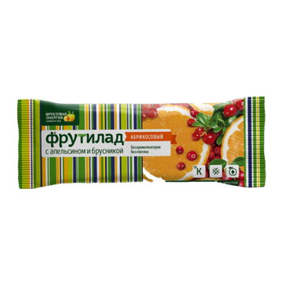 Фруктовый батончик «Фрутилад» с апельсином и брусникой