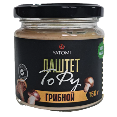   Паштет-тофу соевый Грибной «YATOMI»
