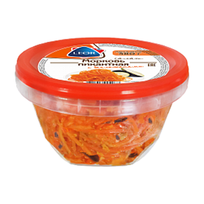 Морковь пикантная «Leor»  с баклажанами