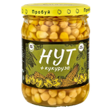 Нут консервированный стерилизованный с кукурузой 