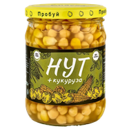 Нут консервированный стерилизованный с кукурузой  - Vegetus на Партизанском