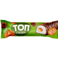 Сырок творожный «Топ криспи» кусочки фундука и соленая карамель - Мир Продуктов №3