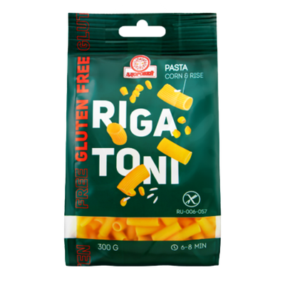 Макаронные Трубочки «RIGATON» кукурузно-рисовые