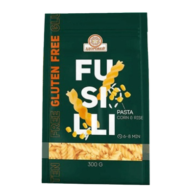 Макаронные Спиральки «FUSILLI» кукурузно-рисовые