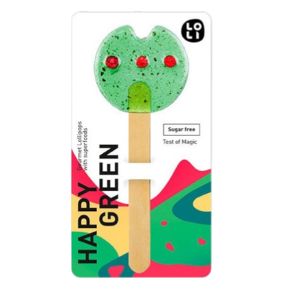 Карамель LO-LI «HAPPY GREEN» (без сахара)