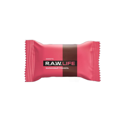 Конфета шоколадно-фруктовая Вишневый трюфель «RAW LIFE»