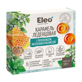 Карамель леденцовая с прополисом, ментолом и мелиссой  «Eleo»