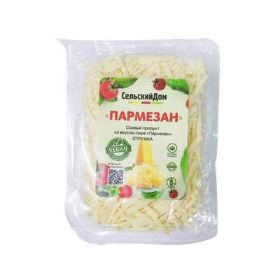 Соевый продукт со вкусом сыра «Пармезан» стружка 