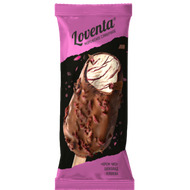 Мороженое сливочное «Loventa» крем-чиз с кусочками клюквы - Мир Продуктов №3